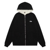 Corteiz HMP Thermal Zip Hoodie Black